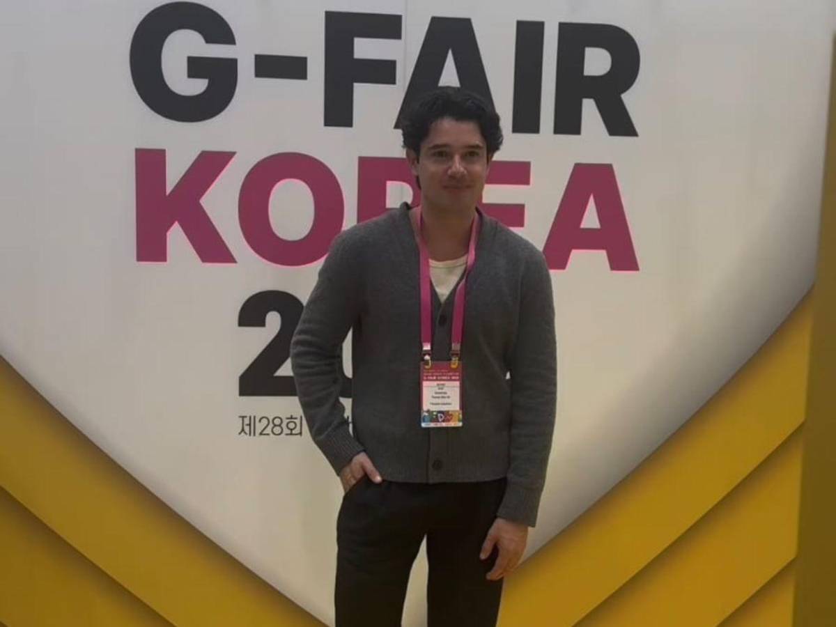 Facundo Caballero en su visita a Corea del Sur: Cosas grandes se vienen