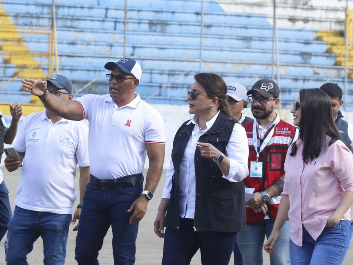 Xiomara Castro adelanta que Honduras aspirará ser sede de un Mundial