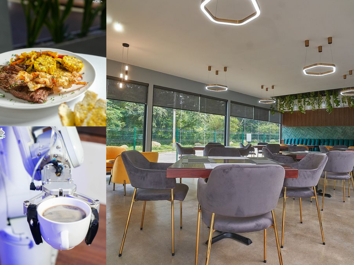 Novedoso restaurante sampedrano donde será atendido por un robot