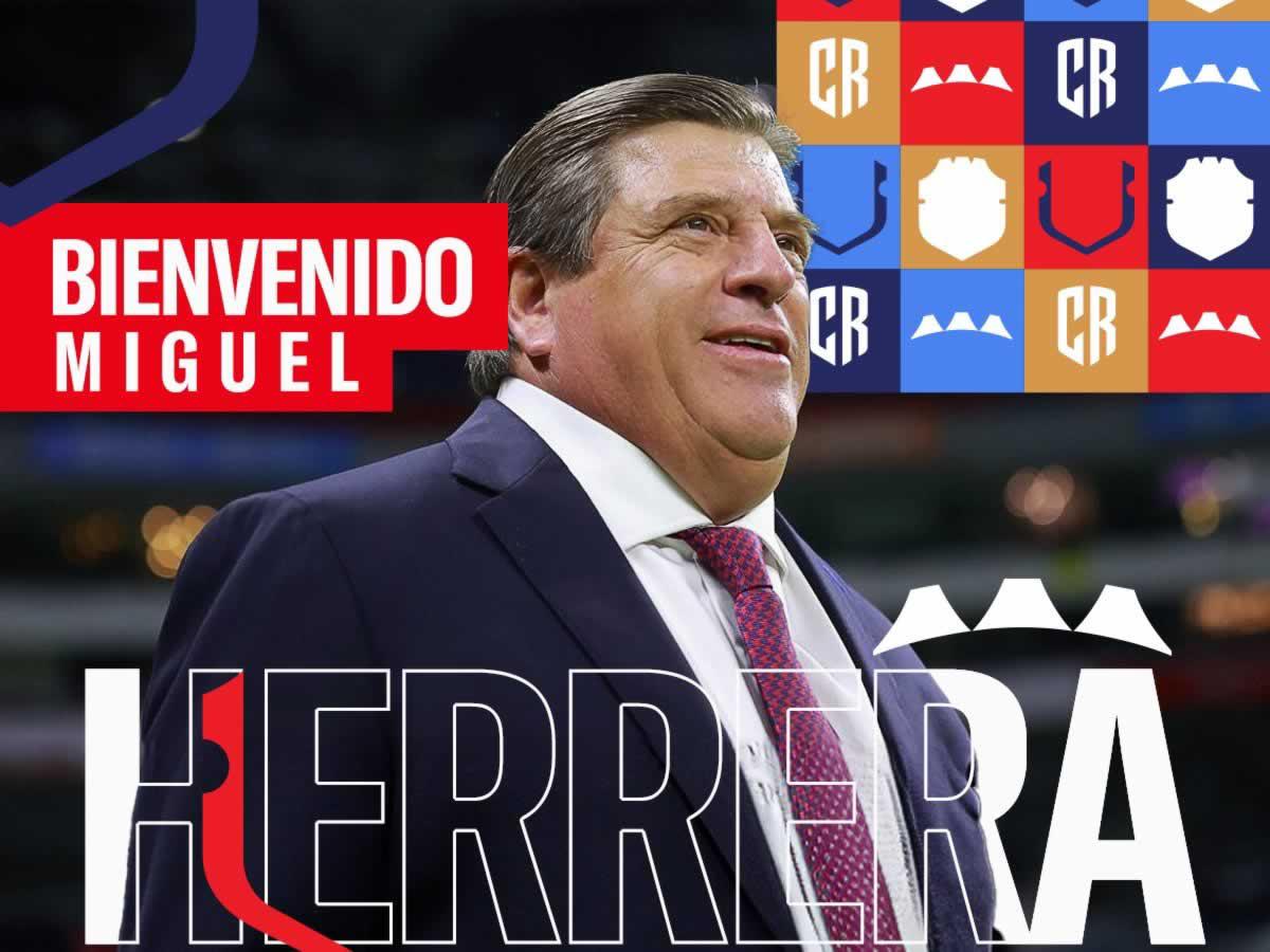 Confirmado: Miguel Herrera, nuevo entrenador de la Selección de Costa Rica