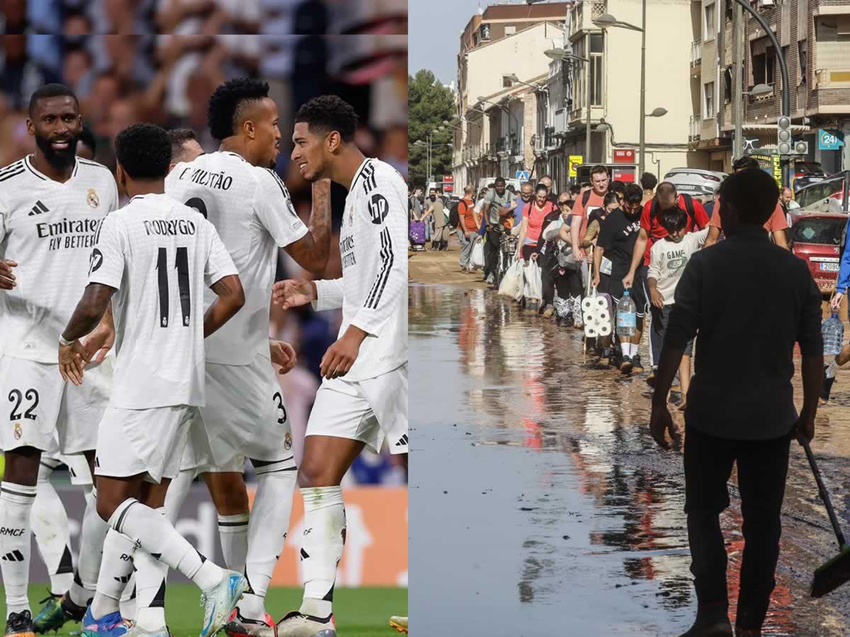 La millonaria donación del Real Madrid para las víctimas de la DANA en Valencia