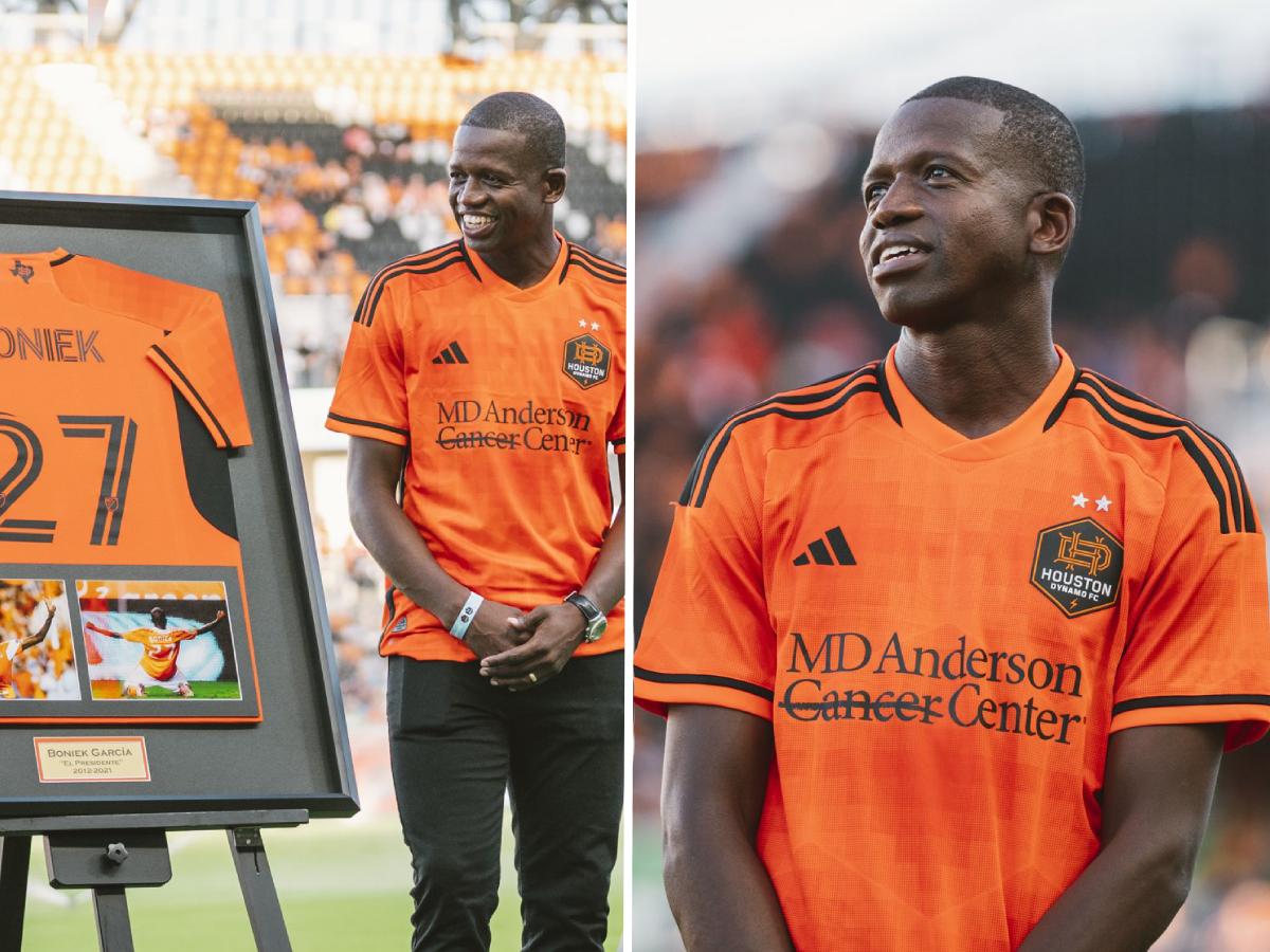 ¡Eres eterno! Así fue homenaje del Houston Dynamo a Boniek García