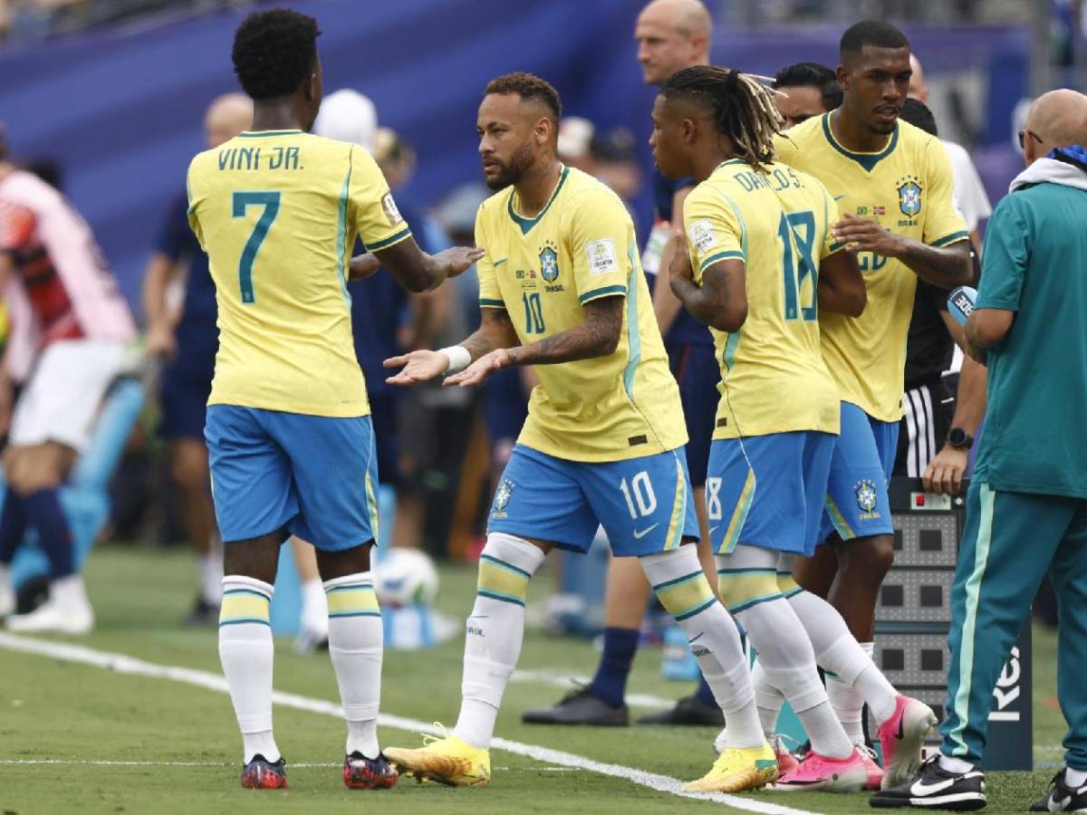 Brasil destrozado por Haaland, desgarrador llanto de Neymar y Vinicius encaró al árbitro