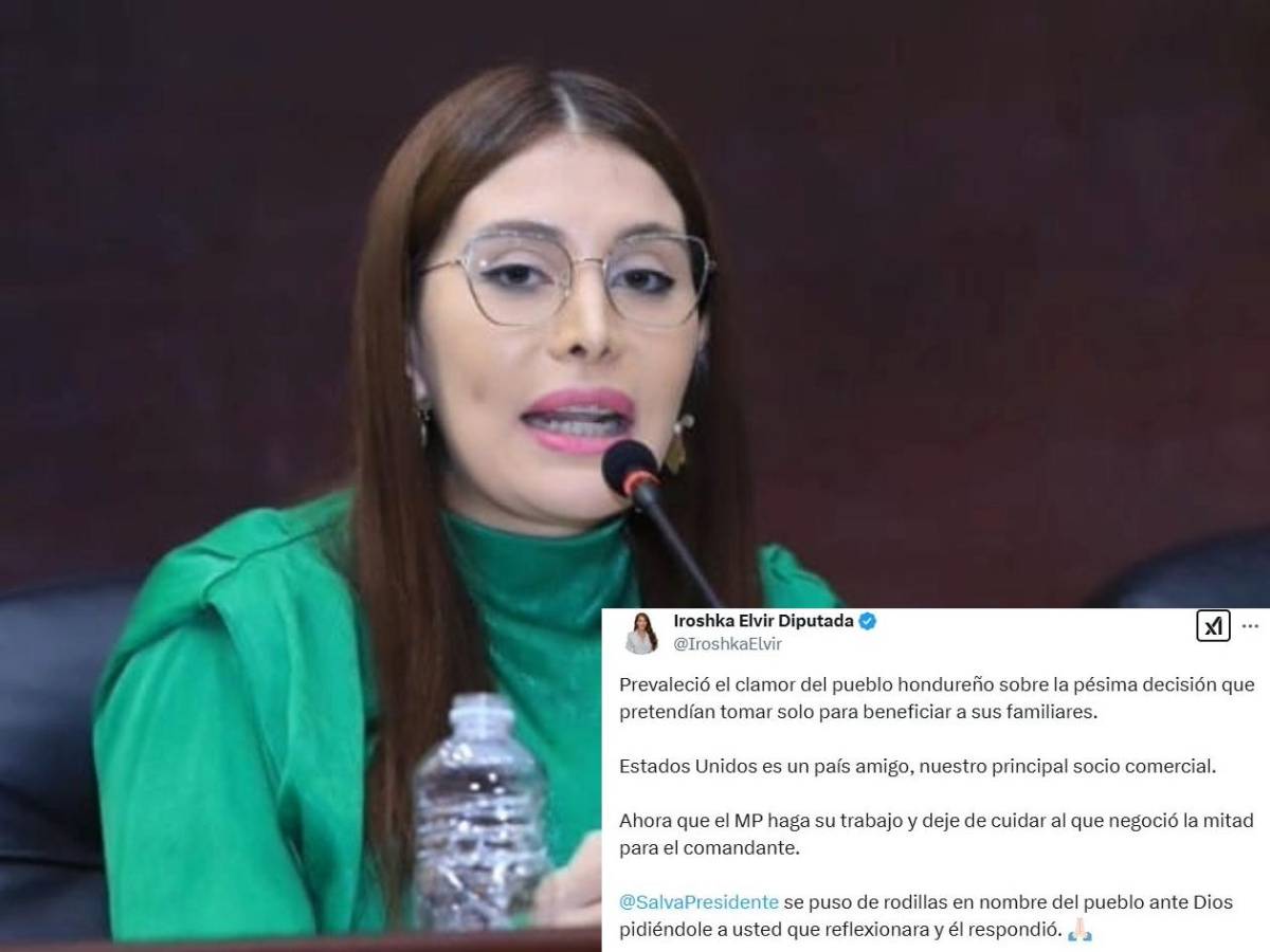 Oposición reacciona al anuncio de Xiomara Castro sobre la extradición