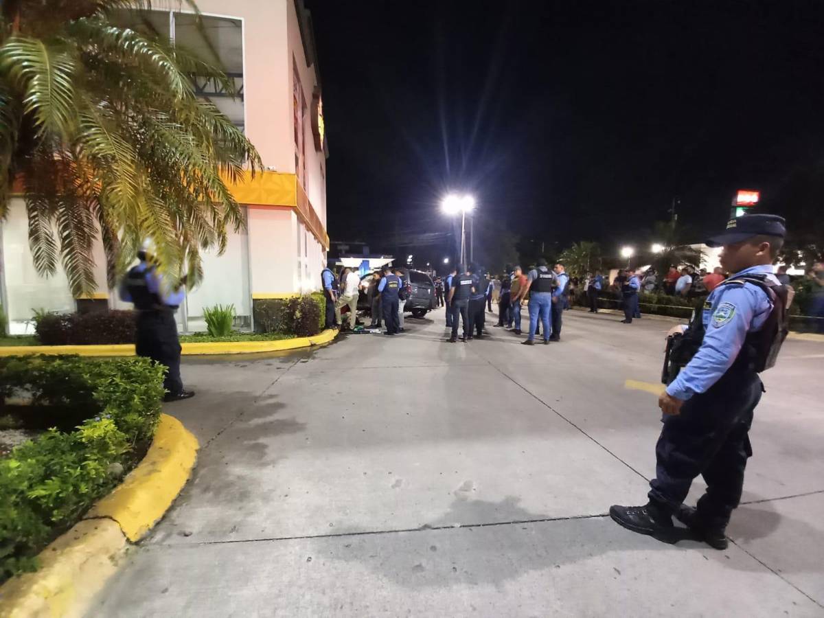 De película: la persecución que terminó en violento choque en San Pedro Sula