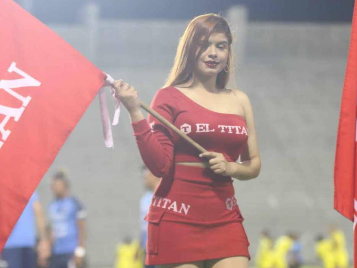 Motagua vs Real España: Linda esposa de famoso, ¿qué hicieron las modelos?