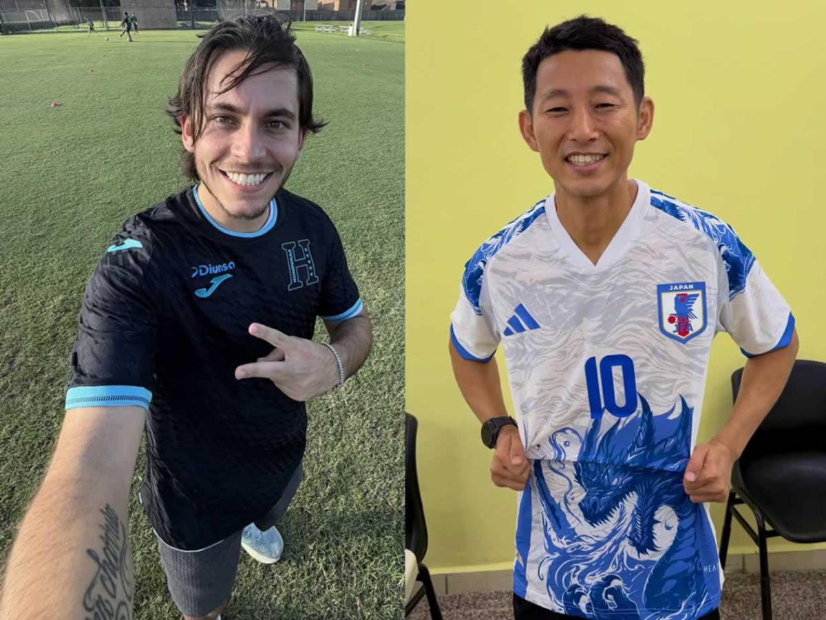 ¡Qué detallazo! El sorprendente regalo de Carlos Espina a Shin Fujiyama en pleno Mundial