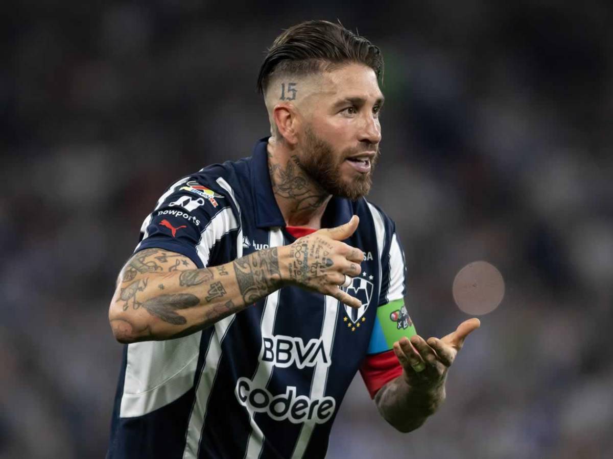 Sergio Ramos se luce: primer gol con Monterrey y su curioso festejo