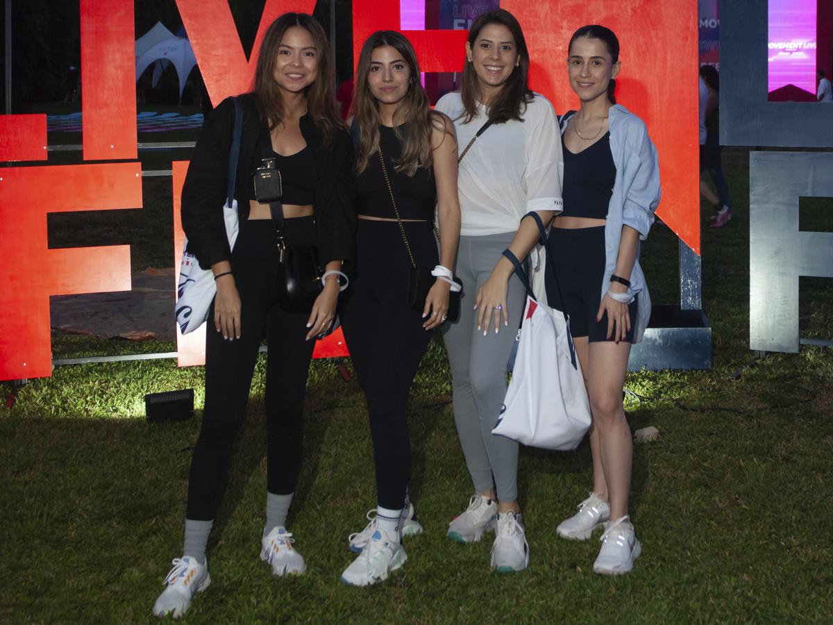 Mariana León, Brenda Rodríguez, Michelle Marsan y Alicia Rodríguez.