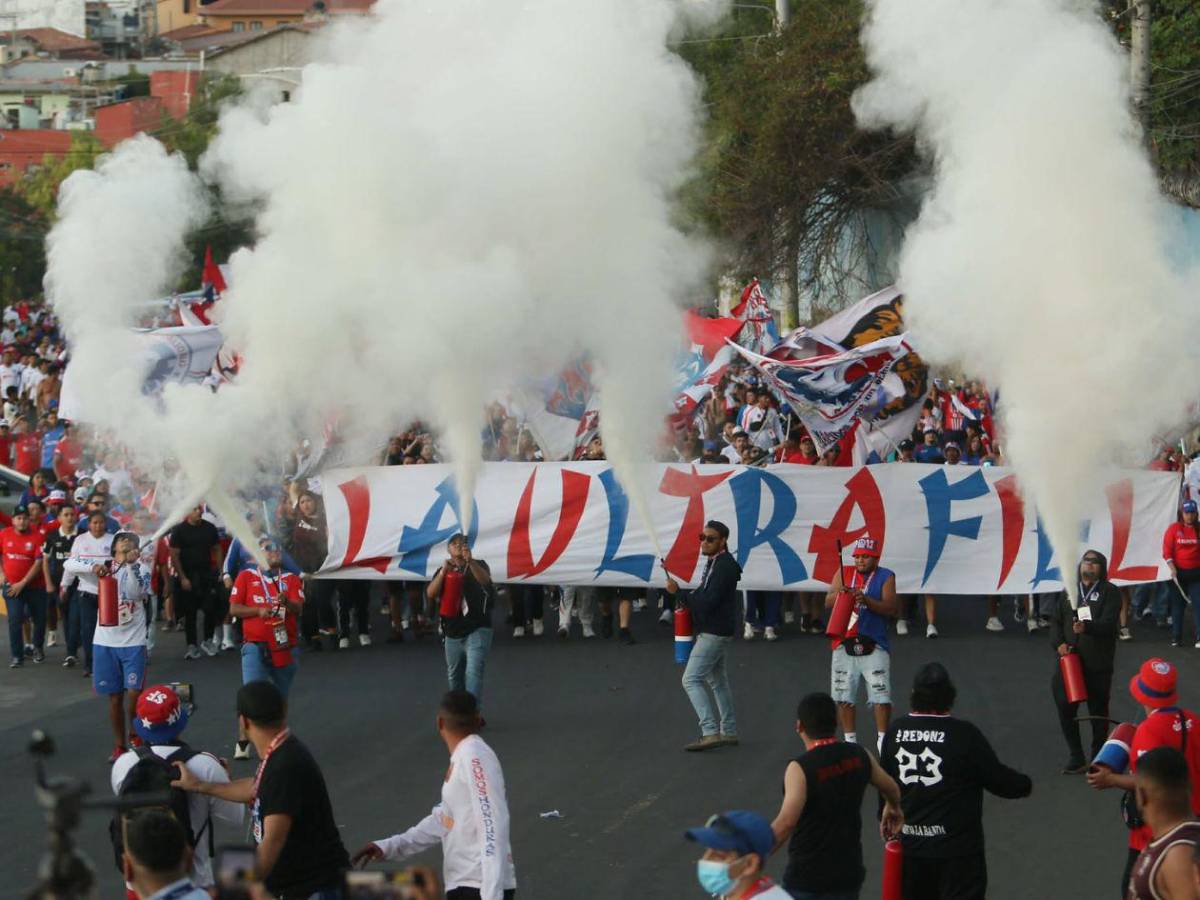 Final Olimpia-Marathón: Ambiente de Ultra Fiel en el Nacional