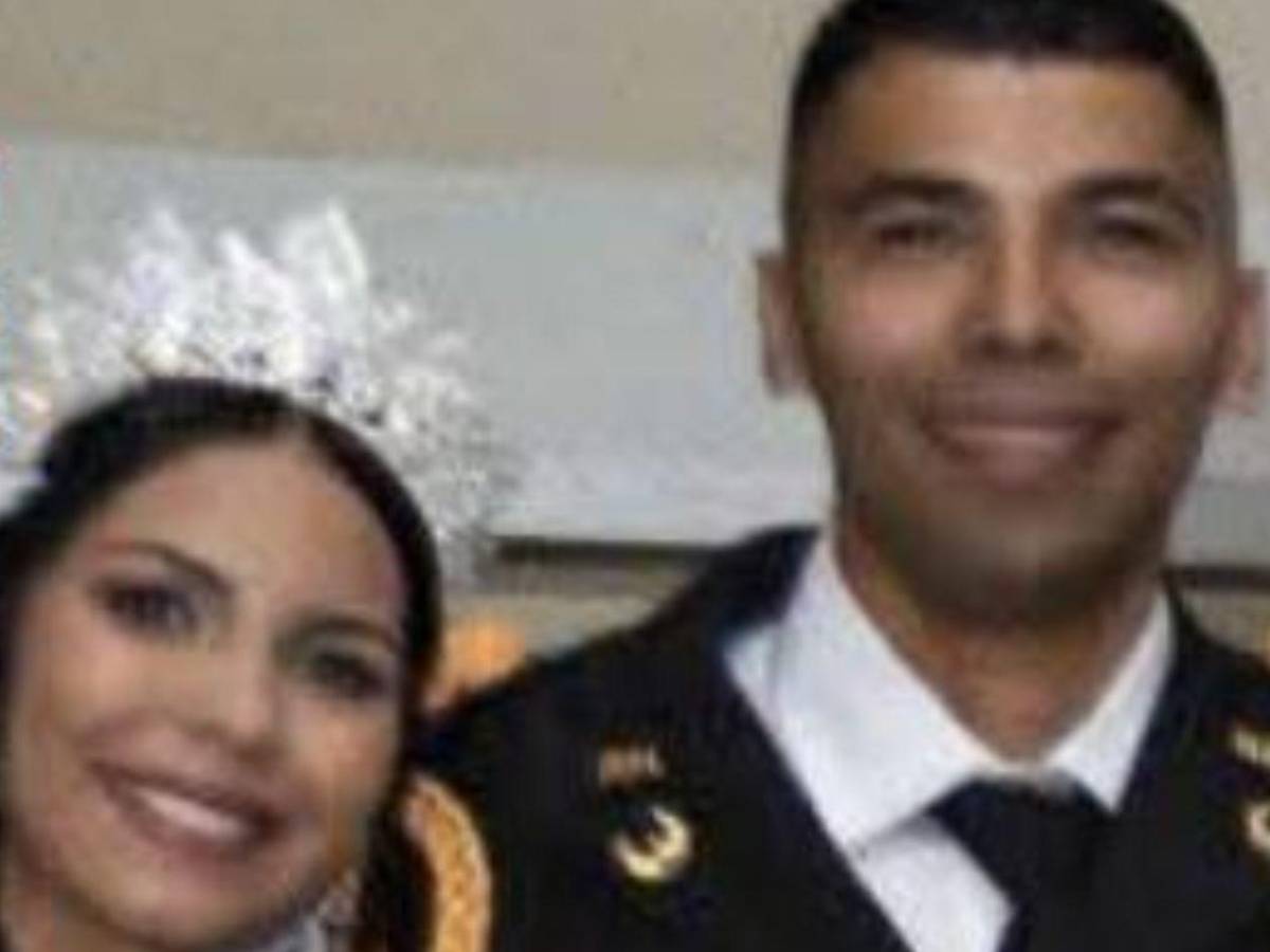 Stephany fue alcanzada por un rayo en Omoa, Cortés, poco después de su boda