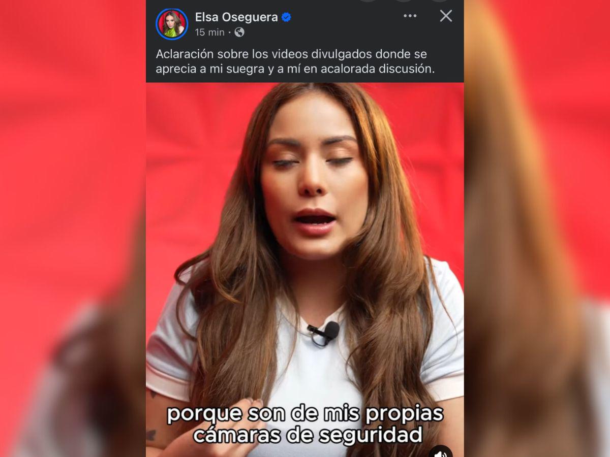 Elsa Oseguera pide disculpas por videos y audios donde pelea con su suegra