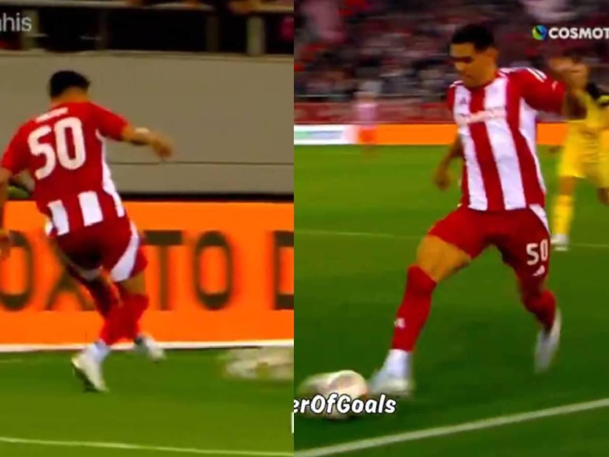 Show de Luis Palma en Grecia, ‘lujo’ del hondureño y mensaje del Olympiacos