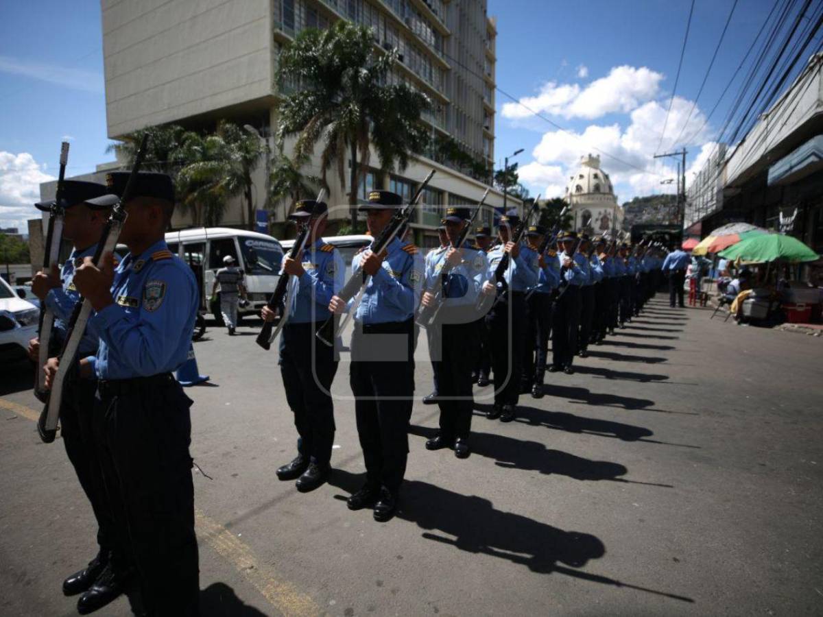 Refuerzan seguridad en el Congreso para la toma de posesión de Nasry Asfura