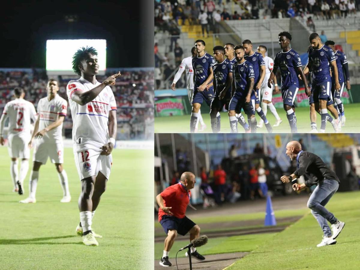 Olimpia destrozó a Motagua, Espinel eufórico, tristeza azul y enfado de Javier López