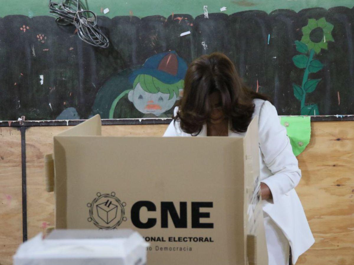 ¿Aceptará Rixi Moncada los resultados del Trep? Esto dijo al votar