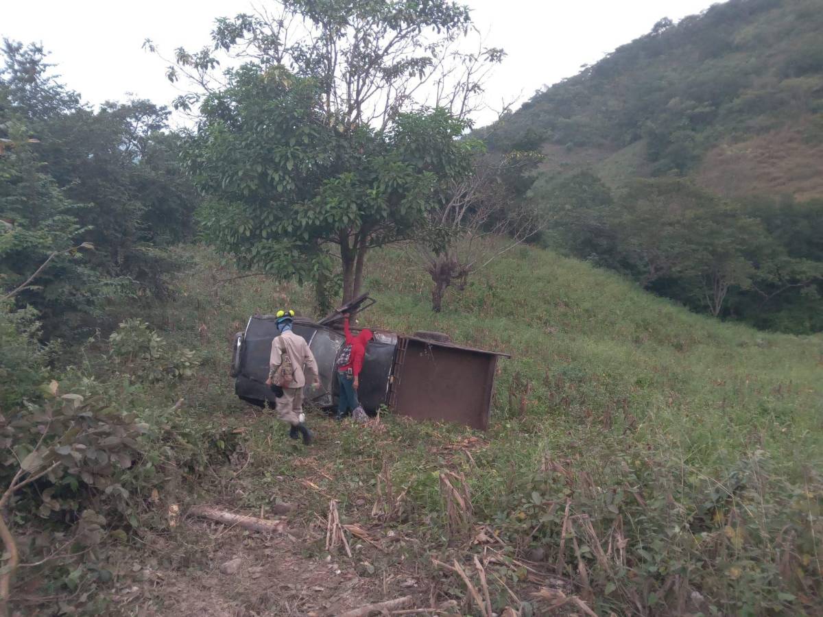 Dos menores muertas deja accidente en Copán Ruinas