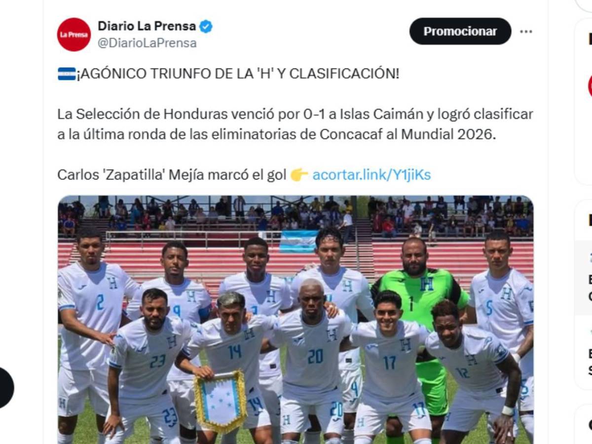 Selección de Honduras recibe ataques tras juego ante Islas Caimán: Famoso europeo habló