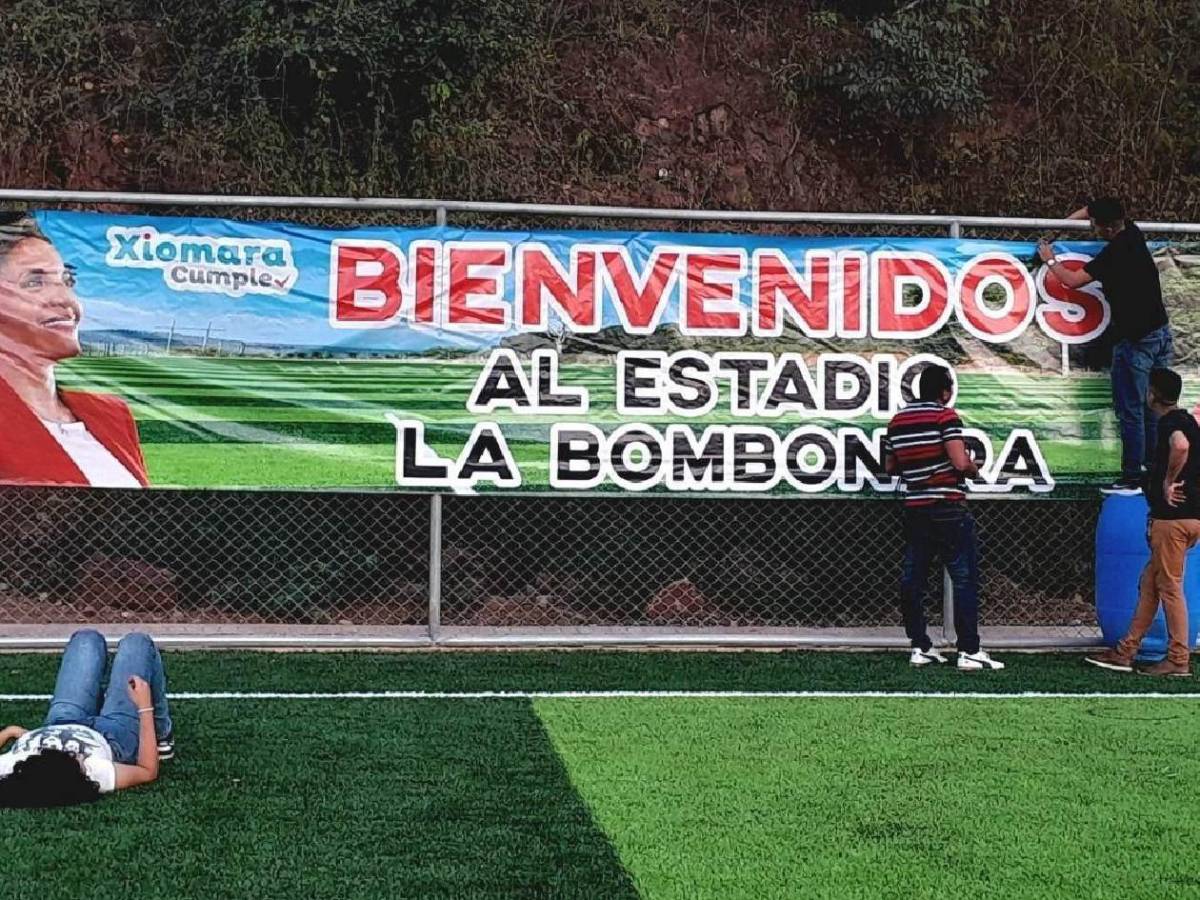 Así luce La Bombonera en Honduras: la nueva cancha en Santa Bárbara