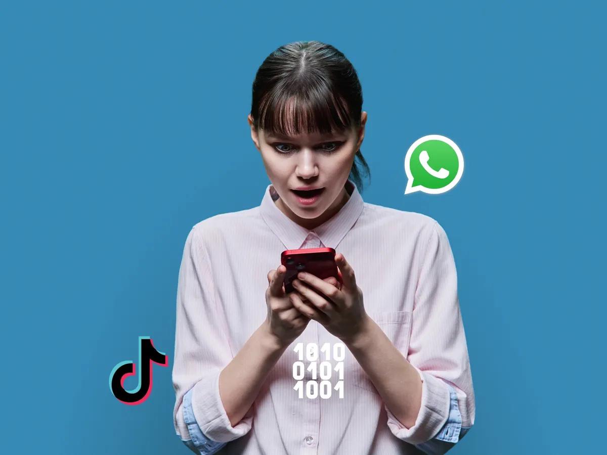 Ofertas de trabajo falsas en TikTok a través de WhatsApp y Telegram