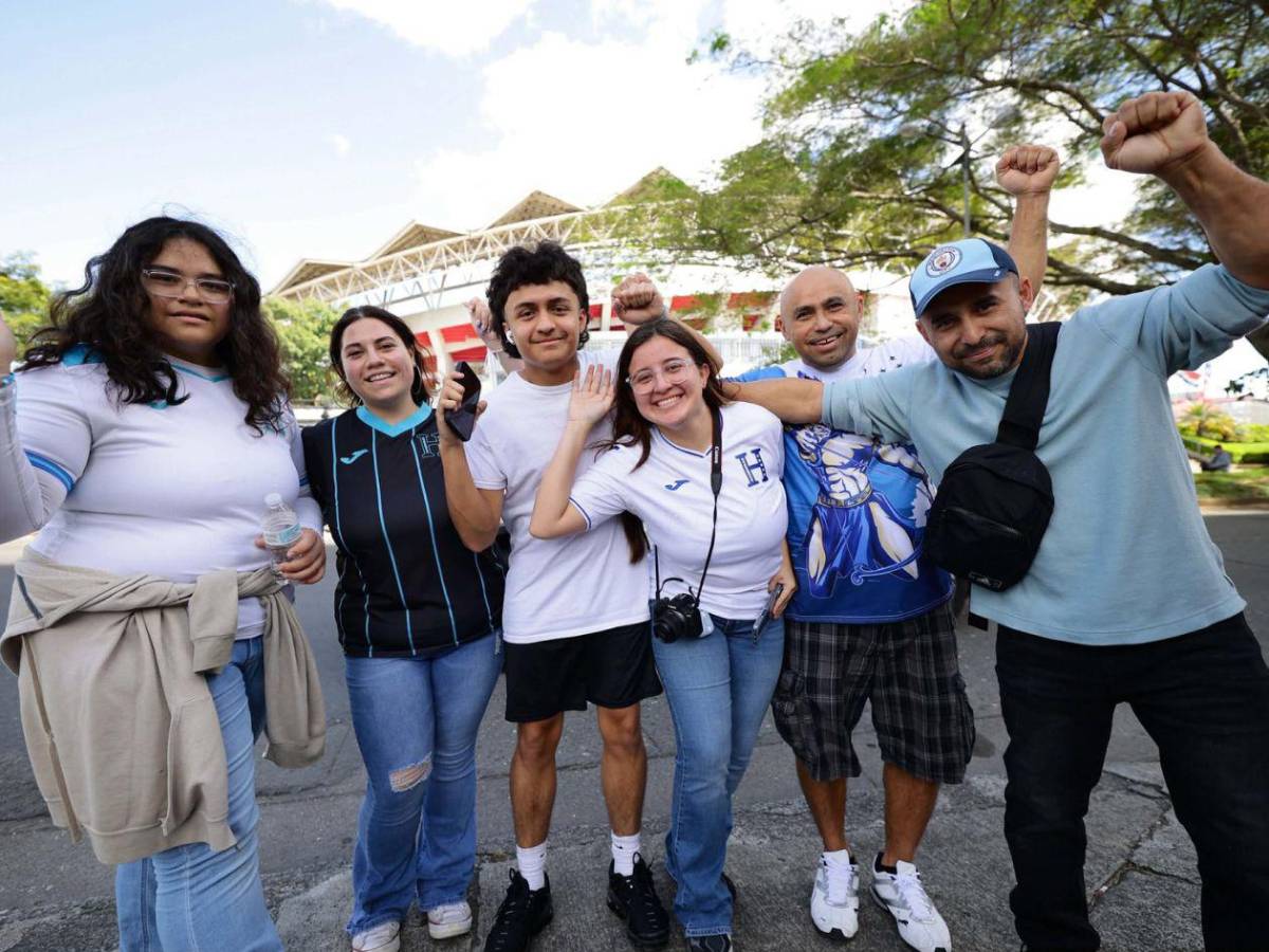 Alemán sorprendió a la H y ambientazo previo al duelo Costa Rica–Honduras