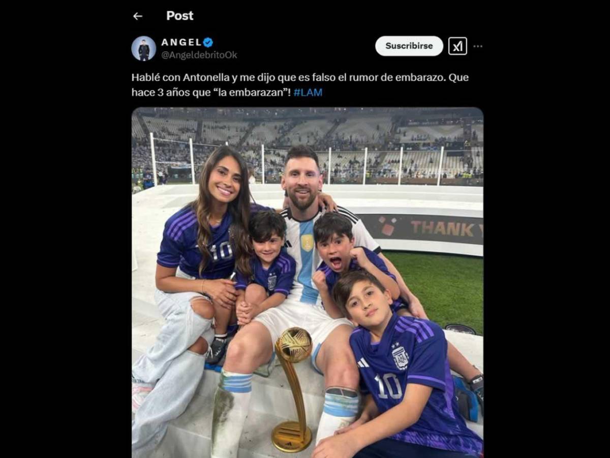 Antonela Roccuzzo rompe el silencio y responde a la pregunta que todos se hacen