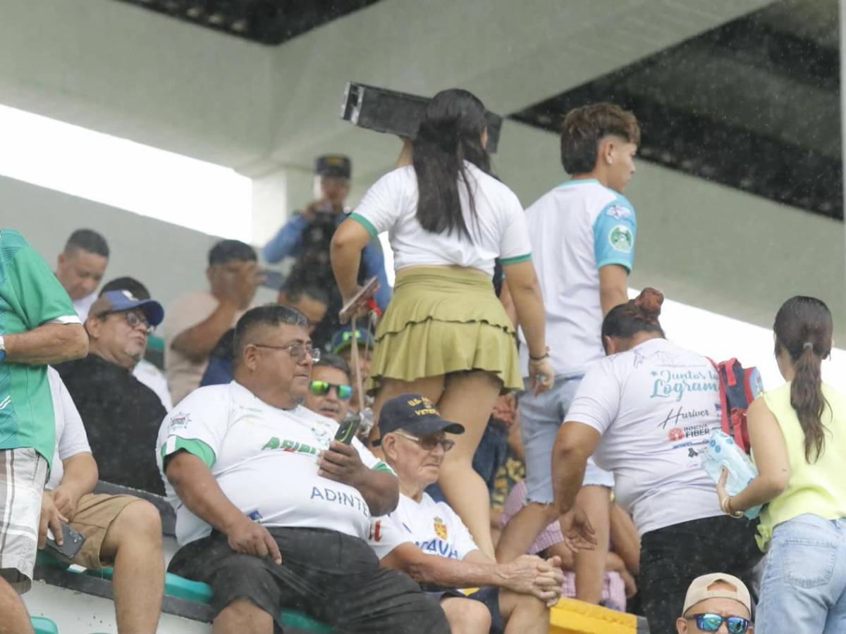 Polémico error arbitral, brutal enfado de Olancho y la fan sexy del Platense