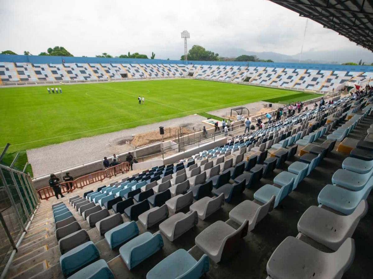 El único en Honduras: el detalle que tendrá el estadio Ceibeño y así luce la remodelación