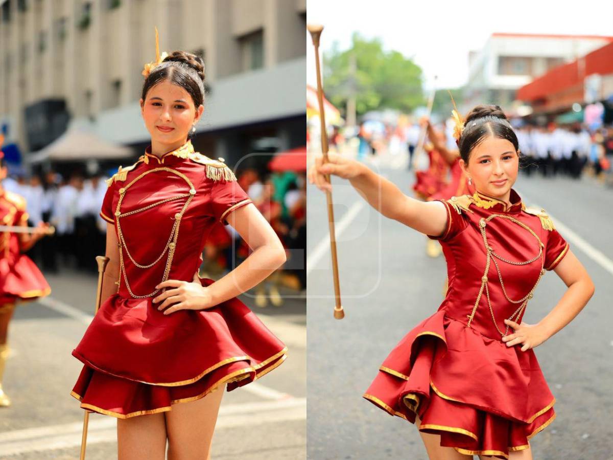Palillonas de San Pedro Sula derrochan belleza en los desfiles