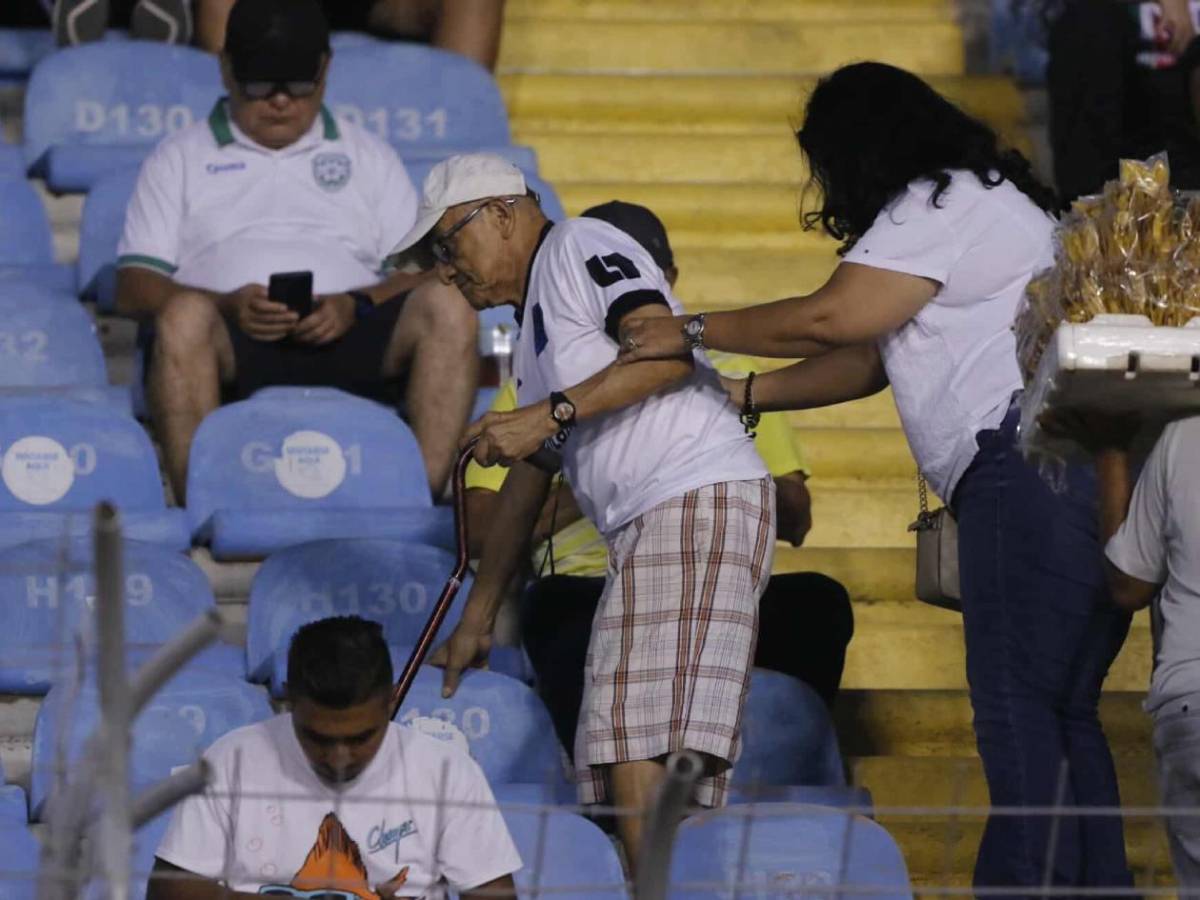 Marathón vs Olimpia: El ex captado, bellezas y anciano dio el ejemplo