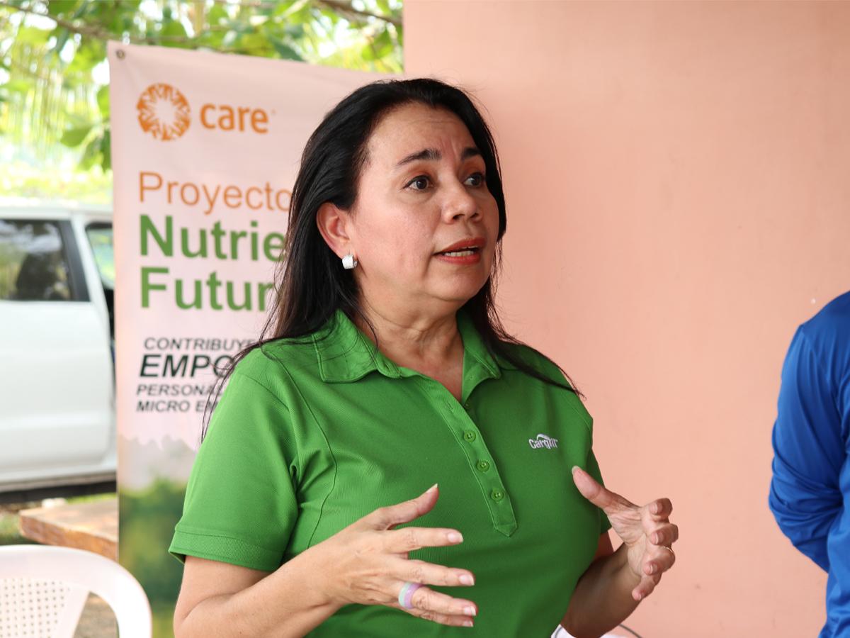 Liliana Barahona, gerente de RSE de Cargill Honduras.