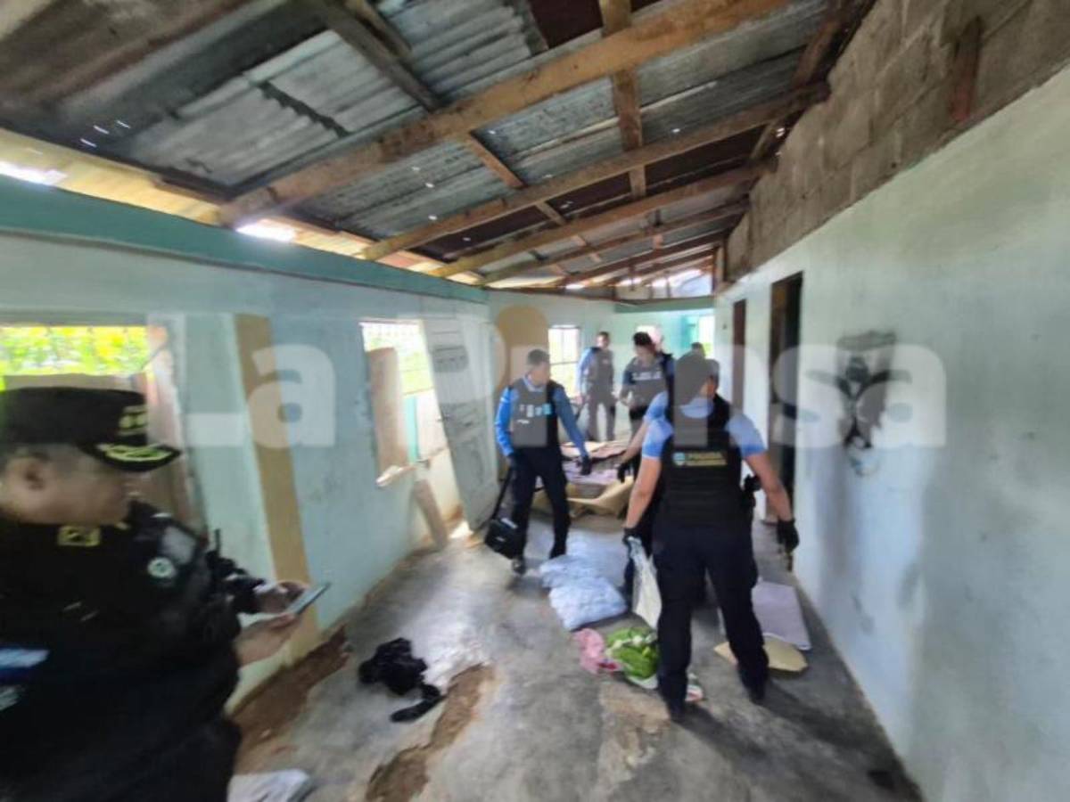 La casa loca por dentro: allí acabaron con la vida de cuatro primos en La Ceiba