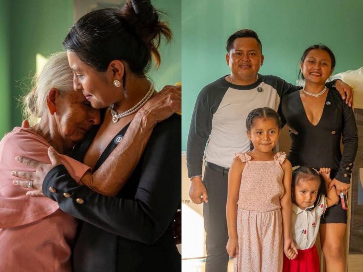 “La casa es hermosa y tiene jardín”: lágrimas y agradecimiento en entrega de casa rifada en Bodas de Caná