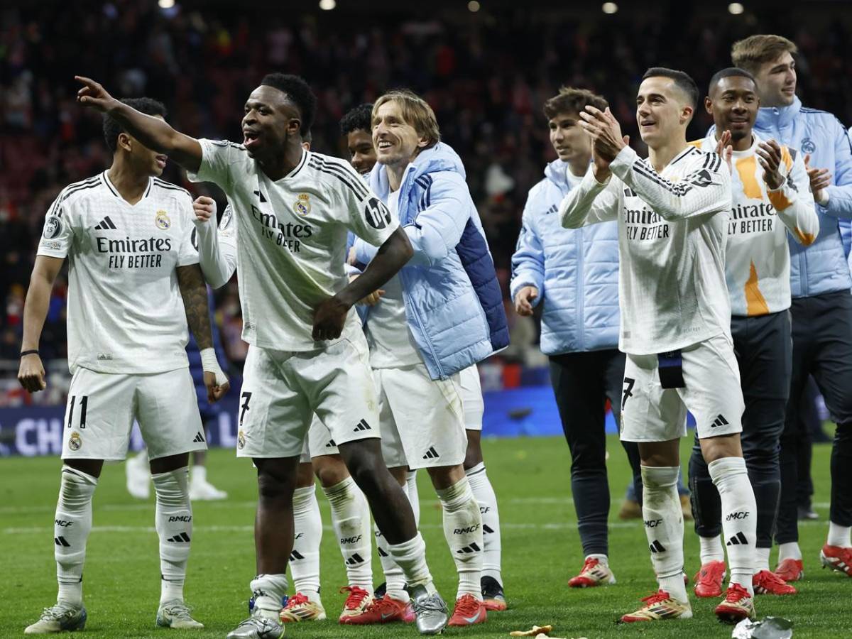 Delirio del Real Madrid, desolación del Atlético y las burlas de Vinicius
