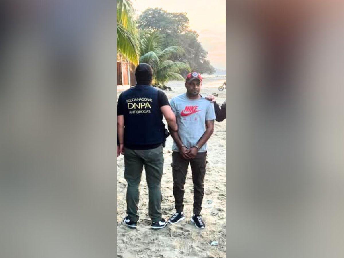 Capturan en Omoa a extraditable acusado de traficar fentanilo