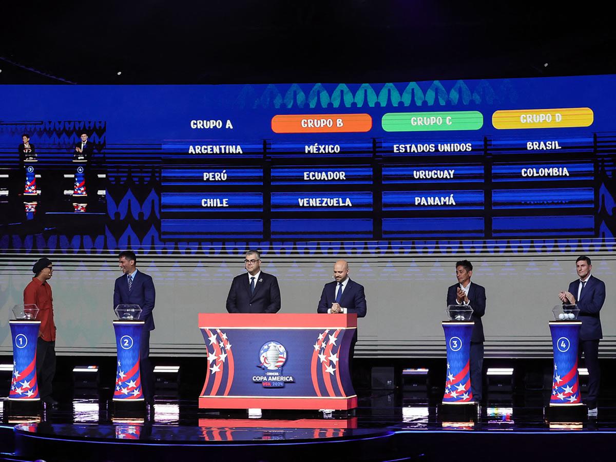 Definidos los grupos de Copa América 2024: ¡Honduras enfrentaría a Brasil!