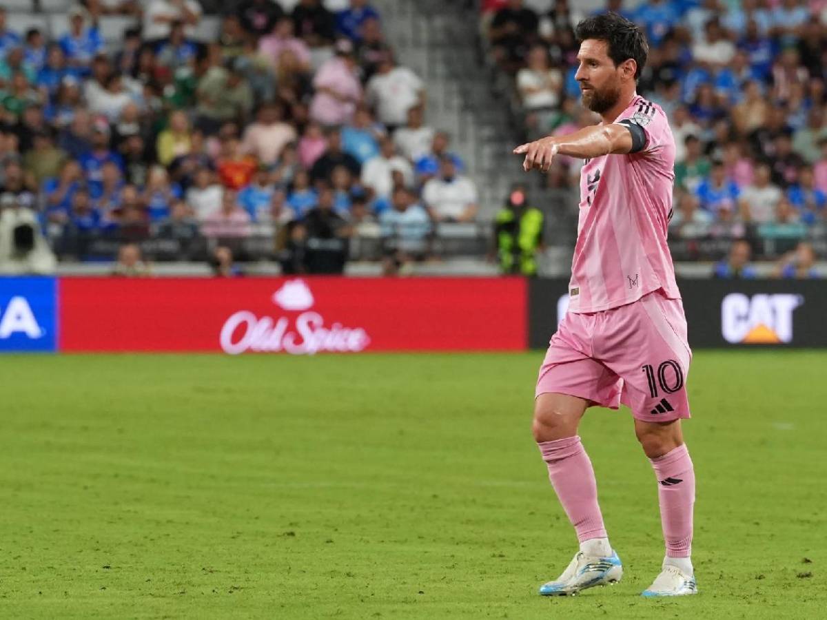 Messi se enojó: protagoniza fuerte cruce con comisionado de MLS en pleno festejo