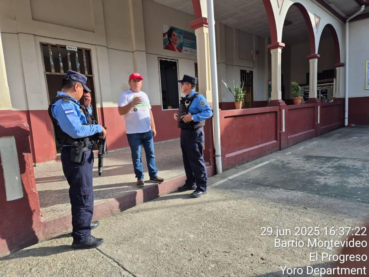 Refuerzan seguridad en zonas afectadas por inundaciones en El Progreso, Yoro