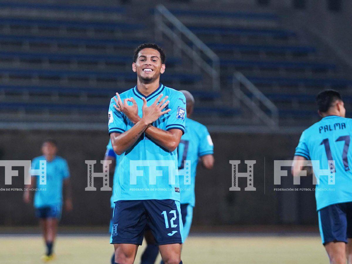 David Ruiz se estrenó como goleador de la Selección de Honduras
