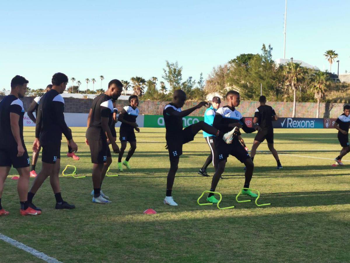 Honduras pule sus piezas a un día de enfrentar a Bermudas por la Copa Oro