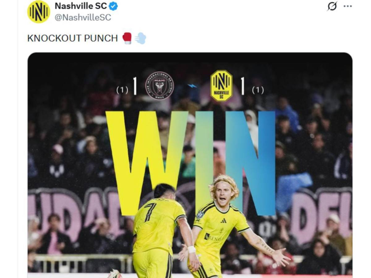 Messi se va de Concacaf, Nashville se burla del argentino y Honduras celebra