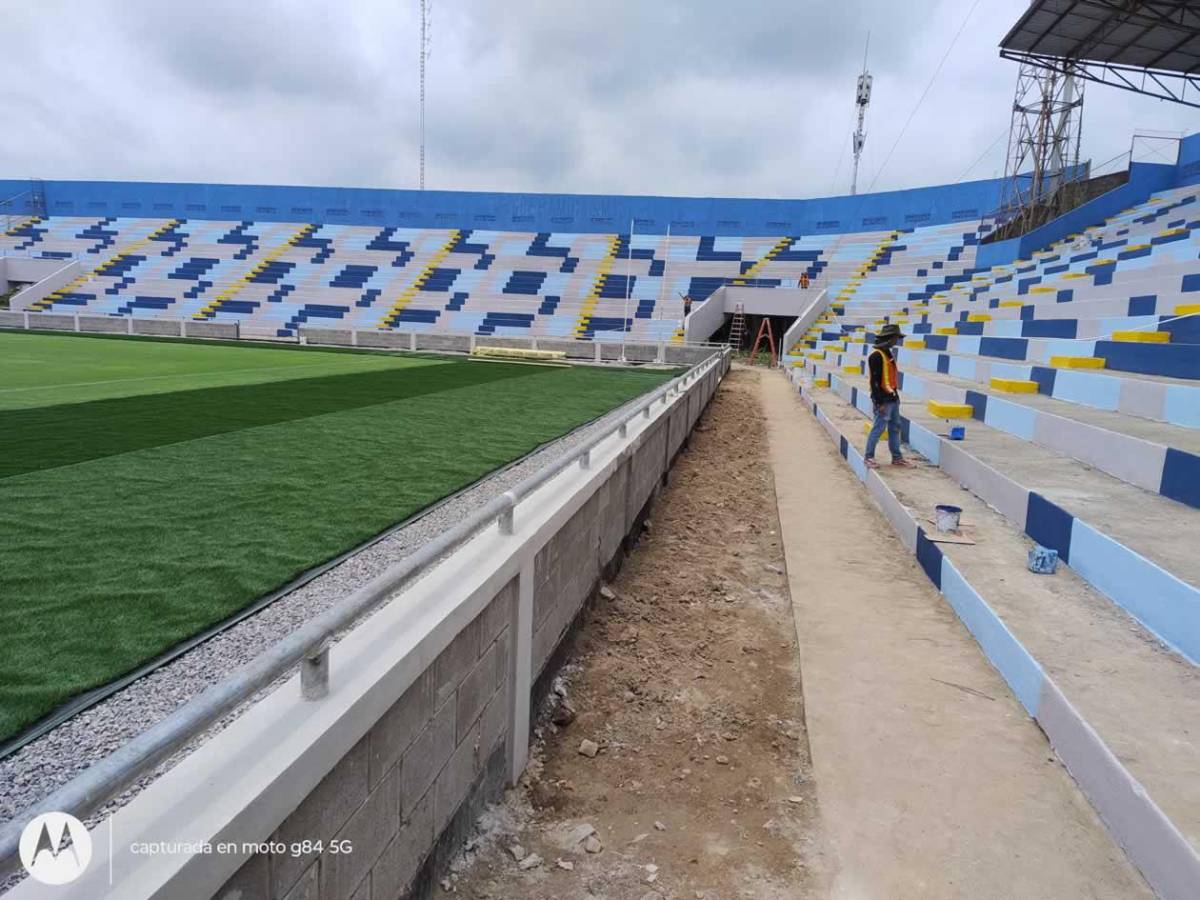 El único en Honduras: el detalle que tendrá el estadio Ceibeño y así luce la remodelación