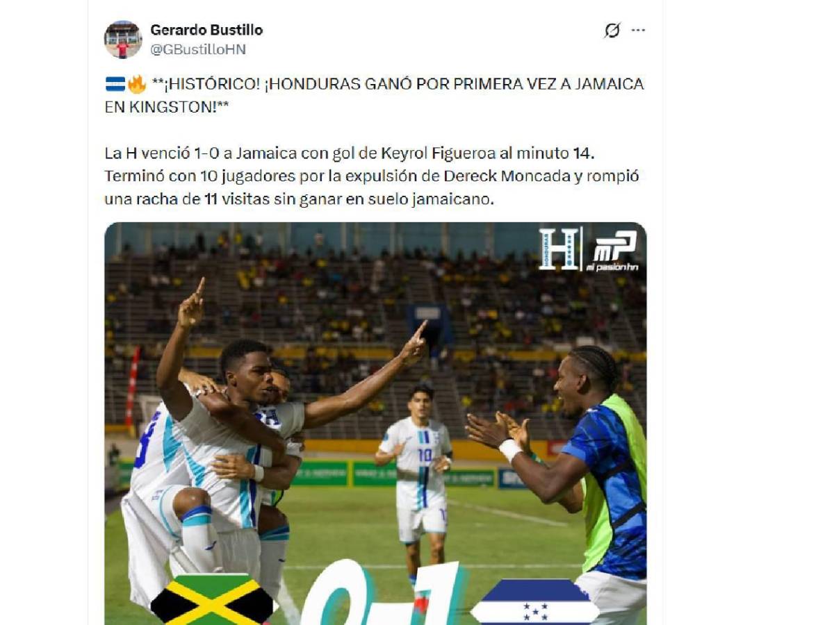 Locura e indignación tras triunfo de Honduras: Chepe Bomba y argentino sorprendieron