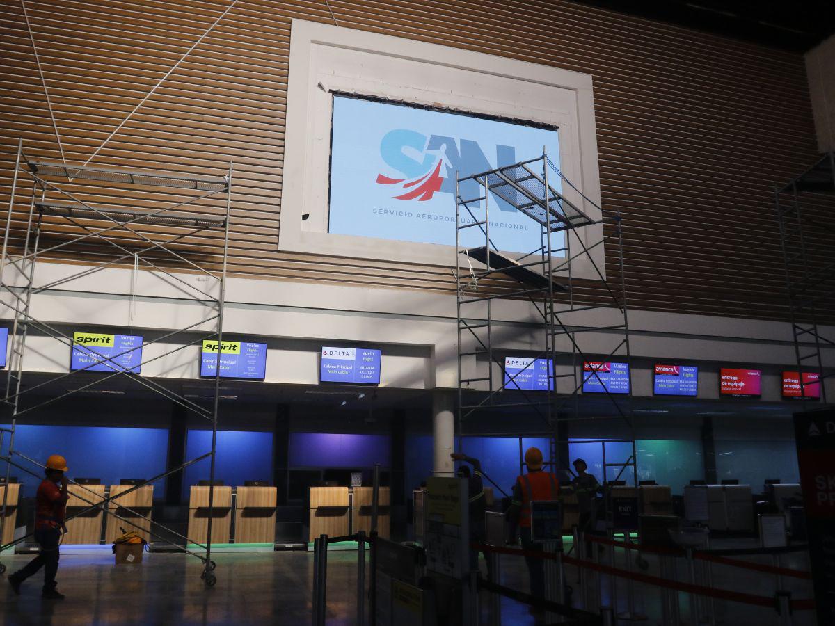 Así avanza modernización del aeropuerto Villeda Morales