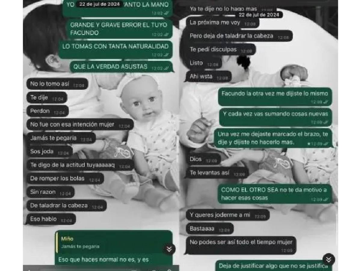 Joven denunció a futbolista argentino y filtra graves chats: “Me arruinaste la vida”