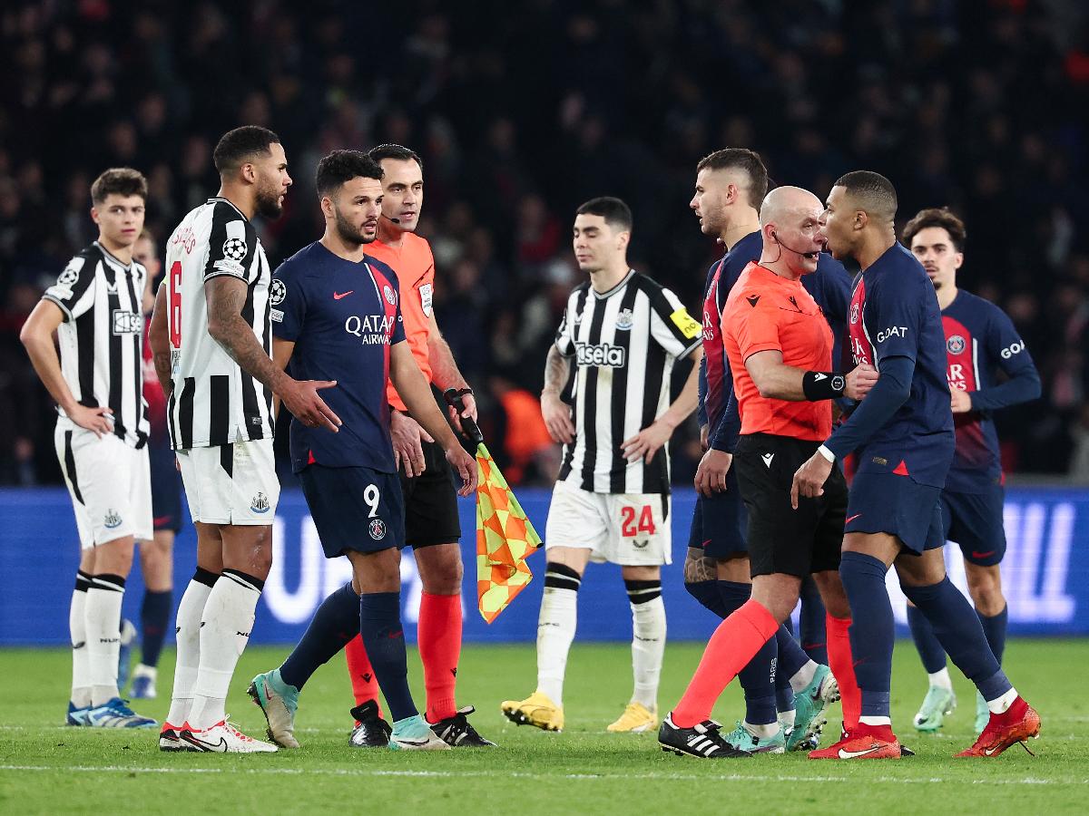 Champions: El castigo de la UEFA tras polémica en el PSG-Newcastle
