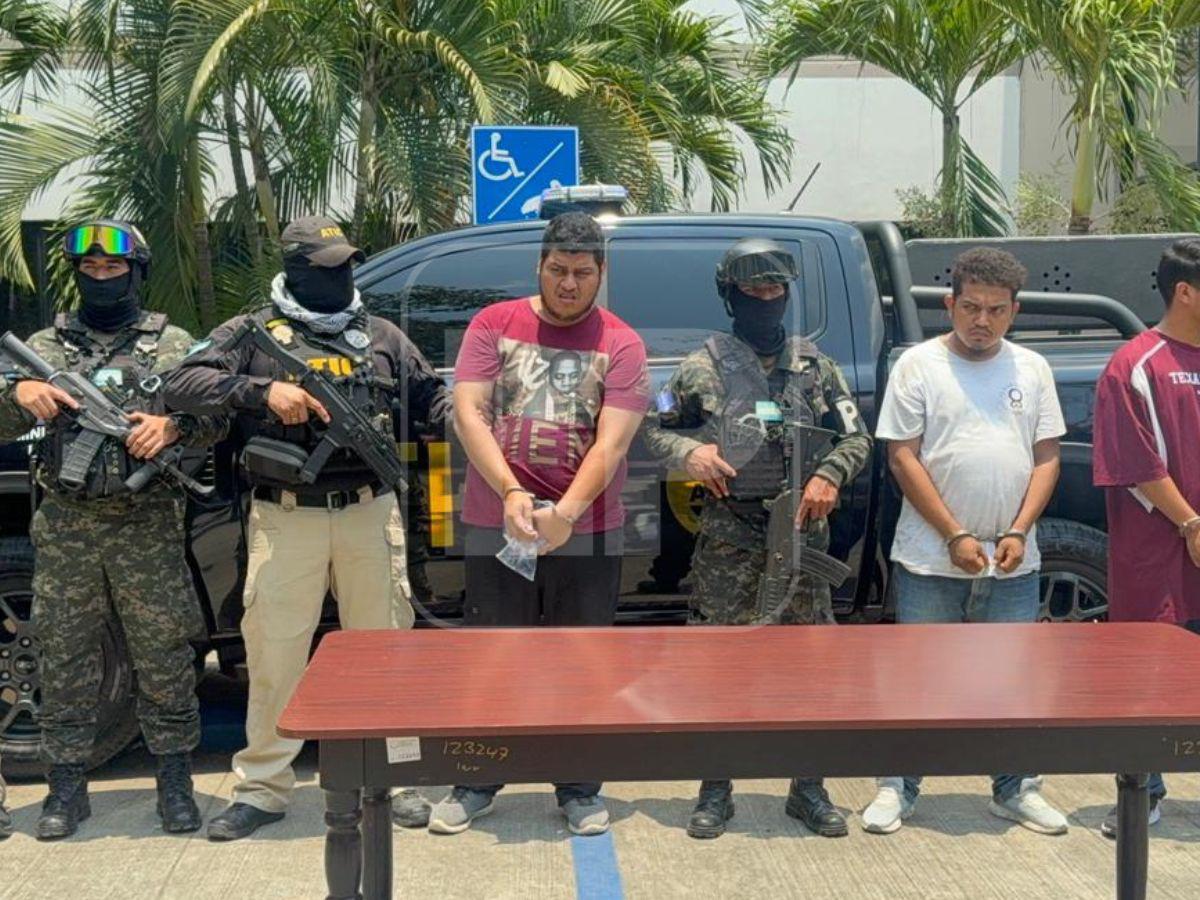 Capturan a tres presuntos miembros de la MS-13 tras allanamientos en SPS