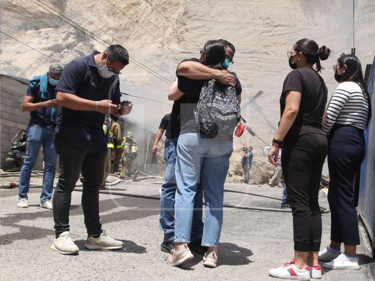 Escenas de dolor, angustia y cansancio: continúa el rescate en el sector Loarque