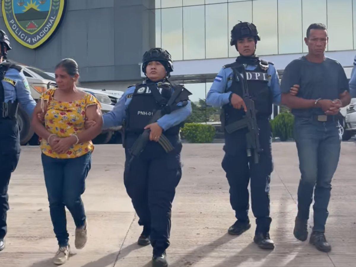 Capturan a madre y padrastro acusados de explotar y abusar de su hija en Olancho