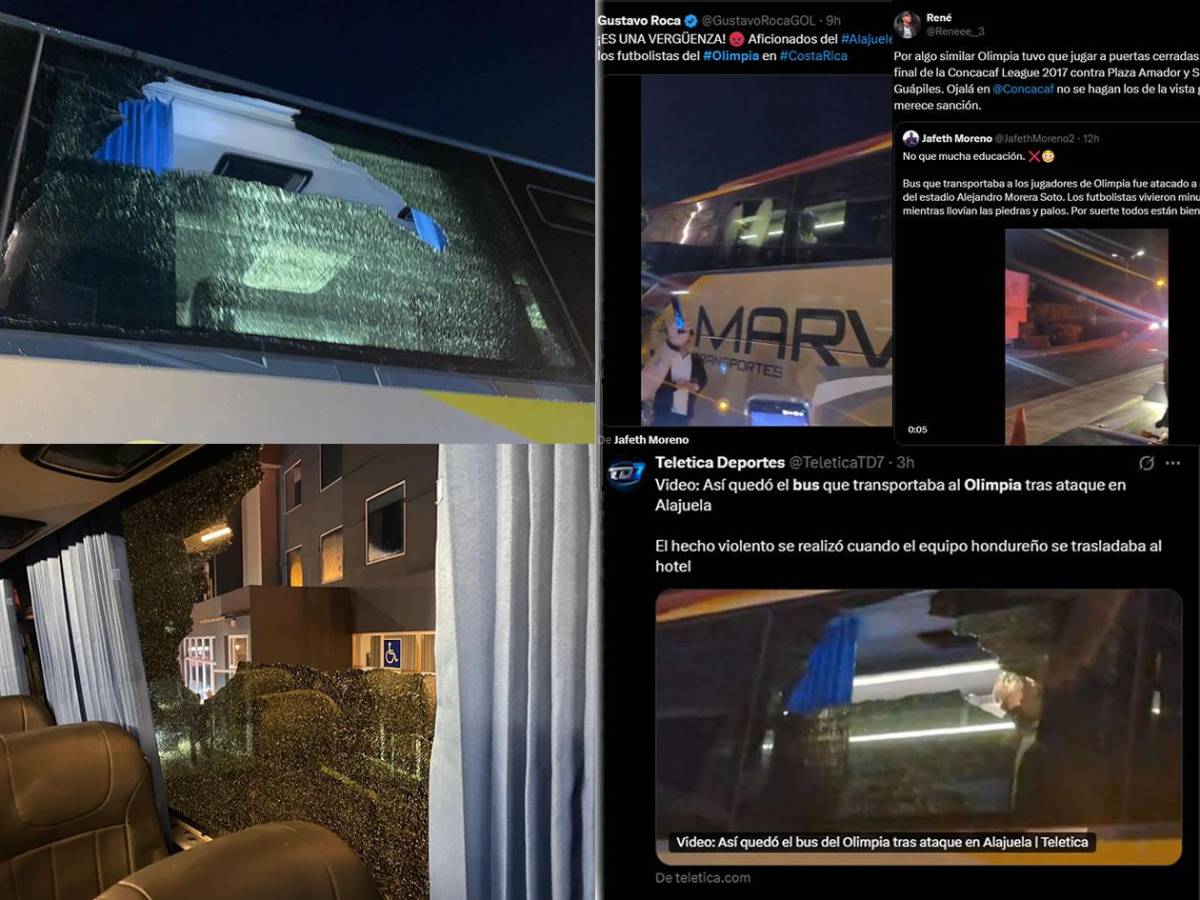 Concacaf debe descalificar a Alajuelense: prensa reprocha ataque al Olimpia en Costa Rica